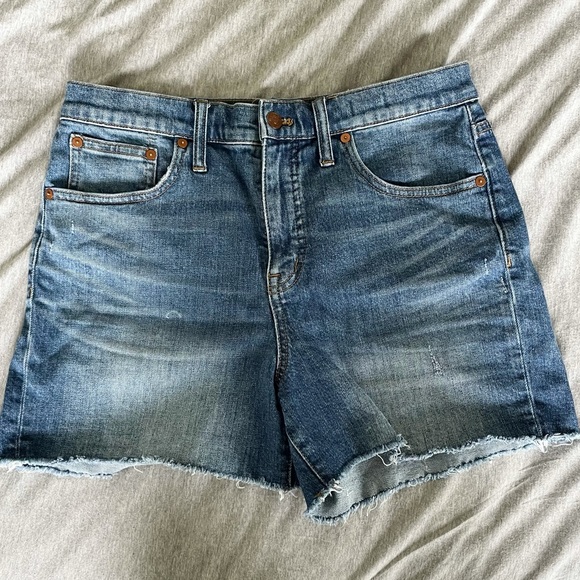 Madewell High Rise Jean Shorts - Picture 6 of 6